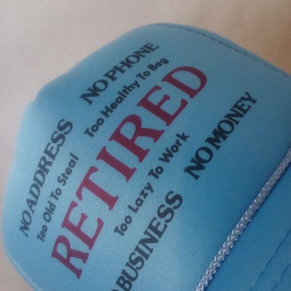 Vintage RETIRED  No Business No Money Rope Snap Back Trucker Hat - Picture 2 of 8